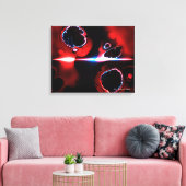 Fraktal Art 1-7 überzogene Canvas Leinwanddruck (Insitu (Wohnzimmer))