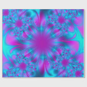 Fraktal Art. 24 Umschlagpapier Geschenkpapier (Flach)