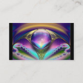 Fraktal_Art_30, Name, Adresse 1, Adresse 2, Con.. Visitenkarte (Rückseite)