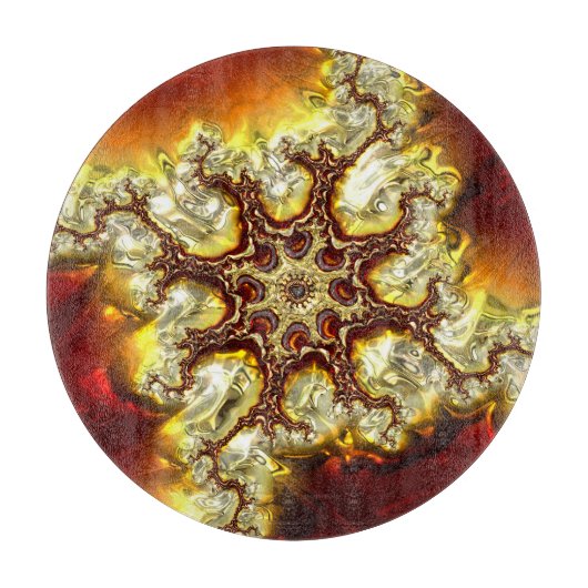 Fraktal Art 34 Vorstand Schneidebrett (Vorderseite)