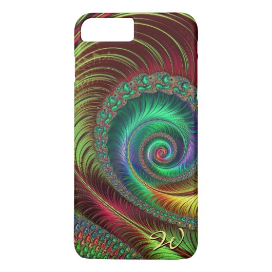 Fraktal Art. 38 iPhone 7 Fall Case-Mate iPhone Hülle (Rückseite)