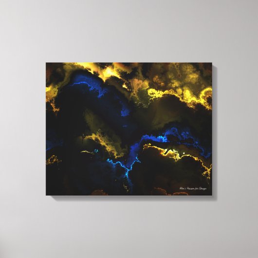 Fraktal Art 3-11 überzogene Canvas Leinwanddruck (Vorderseite)
