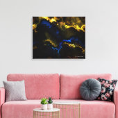 Fraktal Art 3-11 überzogene Canvas Leinwanddruck (Insitu (Wohnzimmer))