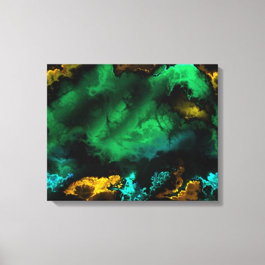 Fraktal Art 3-12 überzogene Canvas Leinwanddruck (Vorderseite)