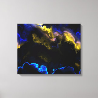 Fraktal Art 3-1 überzogene Canvas Leinwanddruck