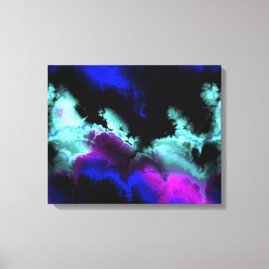 Fraktal Art 3-7 überzogene Canvas Leinwanddruck (Vorderseite)