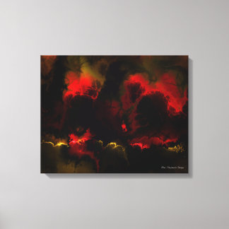 Fraktal Art 3-8 Wrapped Canvas Leinwanddruck