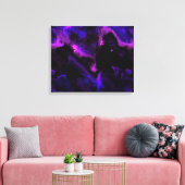 Fraktal Art 3-8 Wrapped Canvas Leinwanddruck (Insitu (Wohnzimmer))