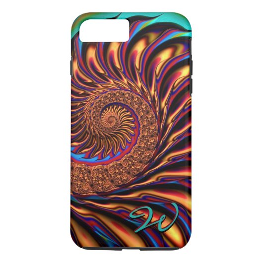 Fraktal Art. 47 iPhone 7 Fall Case-Mate iPhone Hülle (Rückseite)