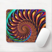 Fraktal Art. 47 Mousepad (Mit Mouse)