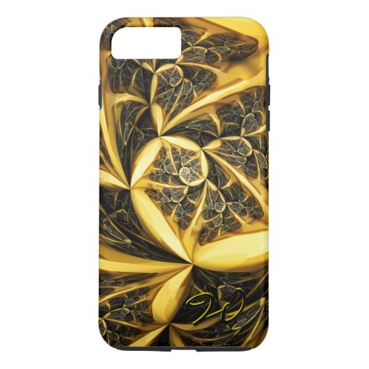 Fraktal Art. 54 Case-Mate iPhone Hülle (Rückseite)