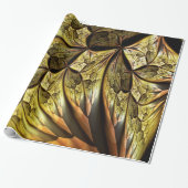 Fraktal Art. 55 Umschlagpapier Geschenkpapier (Ungerollt)