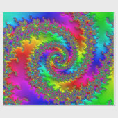 Fraktal Art. 61 Umschlagpapier Geschenkpapier (Flach)