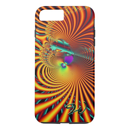 Fraktal Art. 65 Case-Mate iPhone Hülle (Rückseite)