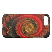Fraktal Art. 67 Case-Mate iPhone Hülle (Rückseite (Horizontal))