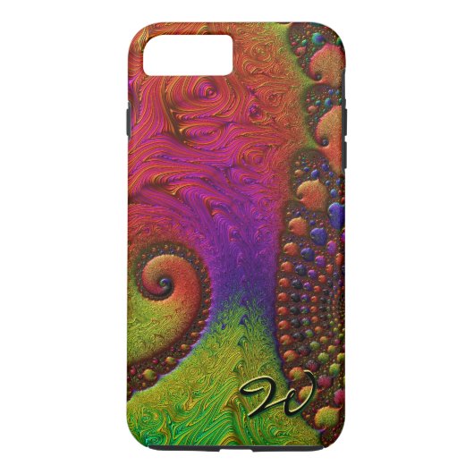 Fraktal Art. 68 Case-Mate iPhone Hülle (Rückseite)