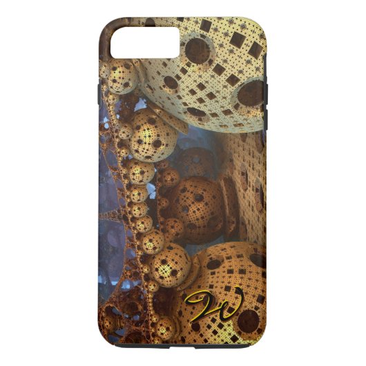 Fraktal Art. 69 Case-Mate iPhone Hülle (Rückseite)