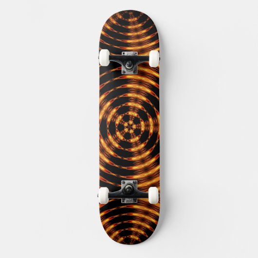 Fraktal Art 6 Skateboard (Vorderseite)