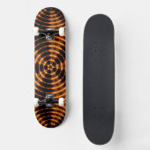 Fraktal Art 6 Skateboard (Vorderseite)
