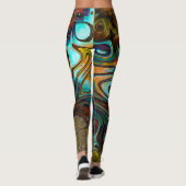 Fraktal Art. 71 Leggings (Rückseite)
