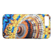 Fraktal Art. 78 Case-Mate iPhone Hülle (Rückseite (Horizontal))