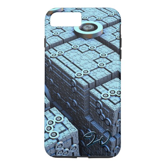 Fraktal Art. 79 Case-Mate iPhone Hülle (Rückseite)