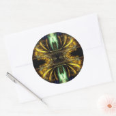 Fraktal ART #85 Aufkleber (Umschlag)