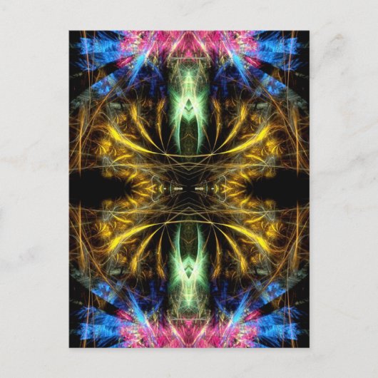 Fraktal ART #85 Postkarte (Vorderseite)