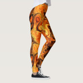 Fraktal Art. 9-10 Bildoptionen Leggings (Rechts)