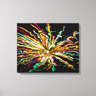 Fraktal Art A Wrapped Canvas Leinwanddruck
