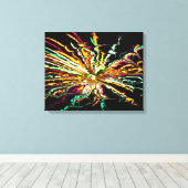 Fraktal Art A Wrapped Canvas Leinwanddruck (Insitu (Holzboden))