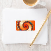 Fraktal Art Adressaufkleber (Insitu)