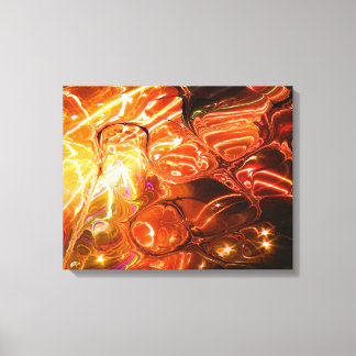 Fraktal Art C Wrapped Canvas Leinwanddruck