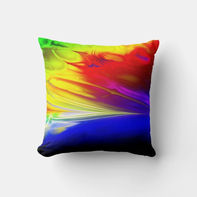 Fraktal Art D Pillow Kissen (Vorderseite)
