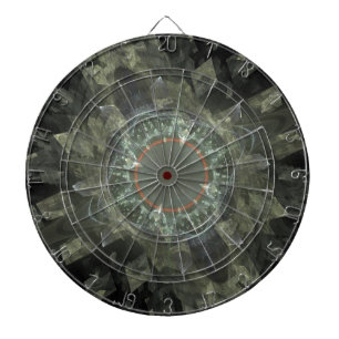 Fraktal Art Dartscheibe
