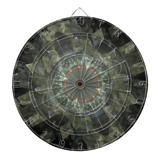 Fraktal Art Dartscheibe (vorne)