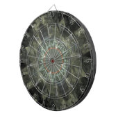 Fraktal Art Dartscheibe (Vorderseite rechts)