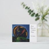 Fraktal Art Design Visitenkarte (Stehend Vorderseite)