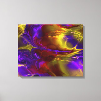 Fraktal Art E Wrapped Canvas Leinwanddruck