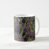 Fraktal ART FLORAL WORLD Kaffeetasse (VorderseiteRechts)