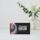 Fraktal Art g76887 Visitenkarte (Stehend Vorderseite)