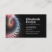 Fraktal Art g76887 Visitenkarte (Rückseite)