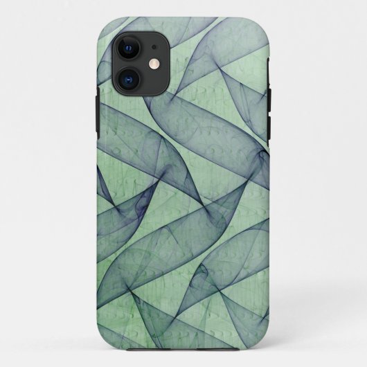 Fraktal Art iPhone Case (Rückseite)