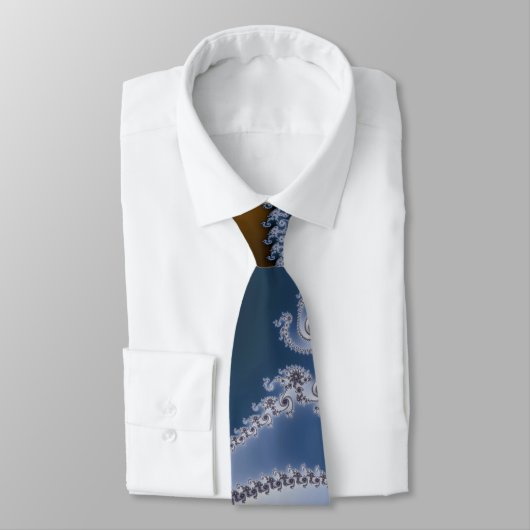 Fraktal Art Krawatte (Gebunden)