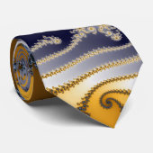 Fraktal Art Krawatte (Gerollt)