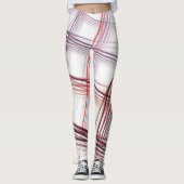 Fraktal Art Leggings (Vorderseite)