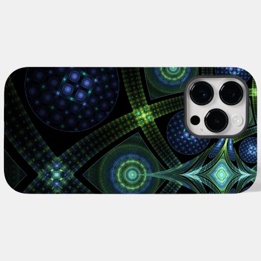 Fraktal Art Mandala Universe Stretching Print Case-Mate iPhone Hülle (Rückseite (Horizontal))