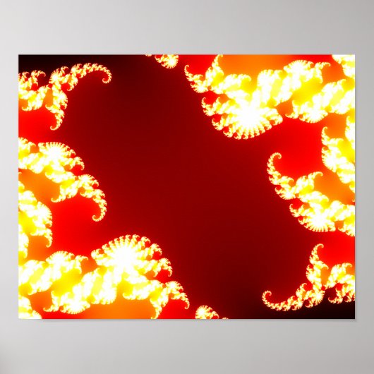 Fraktal Art Poster (Vorne)