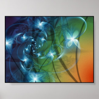 Fraktal Art Poster