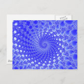 Fraktal Art Postkarte (Vorne/Hinten)